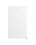 Midea Refrigerator | MDRD125FGE01 | Energy efficiency class E | Free standing | Larder | Height 84.5 cm | Fridge net capacity 68 L | Freezer net capacity 12 L | 41 dB | White