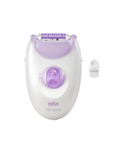 Epilator | SE3-000 Silk épil 3 | Number of power levels 2 | White/Purple