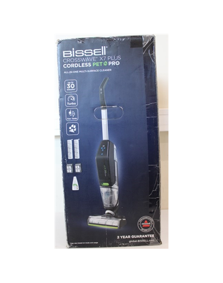 SALE OUT. | Bissell | Vacuum Cleaner | CrossWave Cordless X7 Plus Pet Pro | Cordless operating | Handstick | Washing function | 