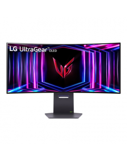 LG | Curved gaming monitor | 34GS95QE-B | 34 " | OLED | Ultra-WQHD | 21:9 | 240 Hz | 0.03 ms | 3440 x 1440 pixels | 275 cd/m² | 