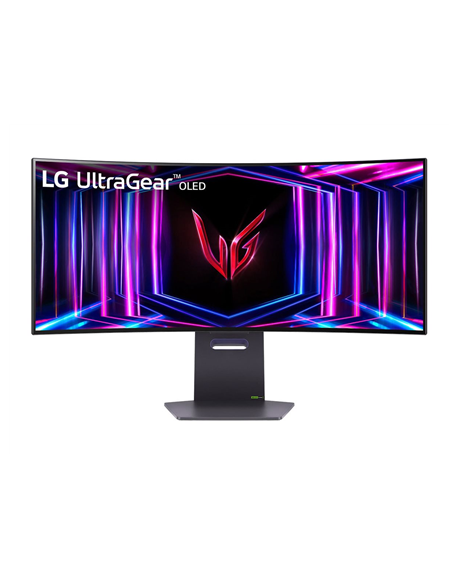 LG | Curved gaming monitor | 34GS95QE-B | 34 " | OLED | Ultra-WQHD | 21:9 | 240 Hz | 0.03 ms | 3440 x 1440 pixels | 275 cd/m² | 