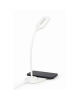 Gembird | Desk lamp with wireless charger | TA-WPC10-LED-01-W