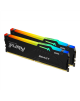 Kingston Fury Beast 64GB DDR5, 6000 MHz, CL30, 288-Pin, DIMM Kit (32GB x 2)