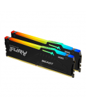 Kingston Fury Beast 64GB DDR5, 6000 MHz, CL30, 288-Pin, DIMM Kit (32GB x 2)