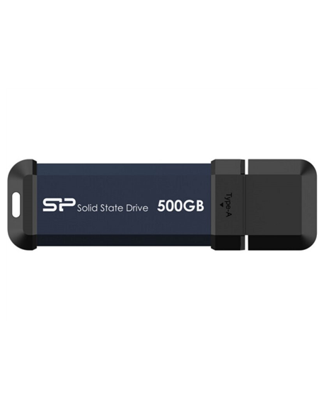 Portable External SSD | MS60 | 500 GB | N/A " | Type-A USB 3.2 Gen 2 | Blue