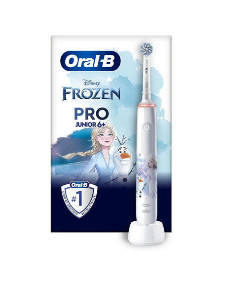 Oral-B | Electric Toothbrush | Frozen Pro Series 3 | Rechargeable | For kids | Number of brush heads included 1 | Number of teet