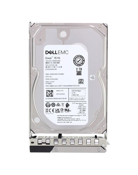 Dell | HDD 3.5" / 2TB / 7.2k / SATA / 6Gb / 512n / Hot-plug / 15G Rx50 | 7200 RPM | 2000 GB