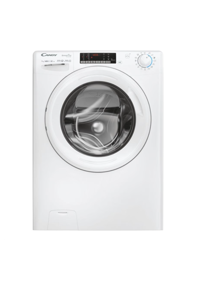 Candy Washing Machine | CO4474TWM6/1-S | Energy efficiency class A | Front loading | Washing capacity 7 kg | 1400 RPM | Depth 45