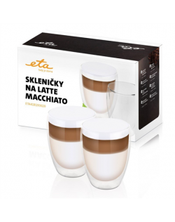 ETA | Latte Macchiato Glasses | ETA418193020 | For coffee | 2 pc(s) | Dishwasher proof