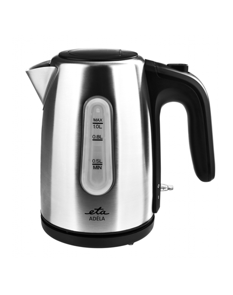 ETA Kettle | ETA160490000 ADÉLA | Electric | 1600 W | 1 L | Stainless Steel | 360° rotational base | Stainless Steel