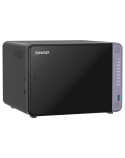 QNAP Cost-effective 6-bay 10GbE NAS | TS-632X-4G | Alpine | AL524 | Processor frequency 2 GHz | 4 GB | DDR4 SODIMM | 120W adapte