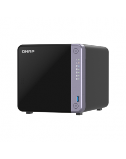 QNAP Cost-effective 4-bay 10GbE NAS | TS-432X-4G | Alpine | AL524 | Processor frequency 2 GHz | 4 GB | DDR4 SODIMM | 90W adapter