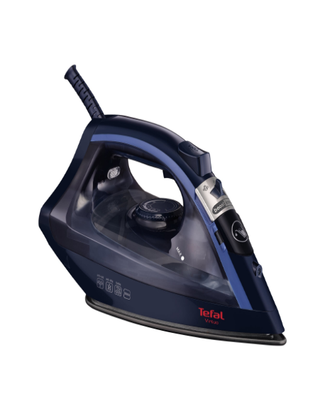 TEFAL | FV1713E0 Virtuo | Steam Iron | 2000 W | Water tank capacity 200 ml | Continuous steam 24 g/min | Dark Blue