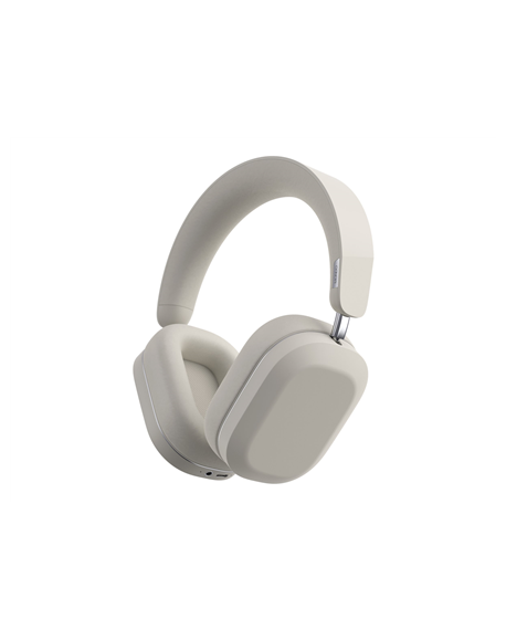 Mondo | Headphones | by Defunc | Bluetooth | Over-Ear | Microphone | Wireless | Greige / Beige