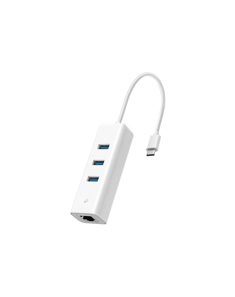 TP-LINK UE330C USB 3.0 Type-C to Gigabit Ethernet Network Adapter with 3-Port USB 3.0 Type-A Hub