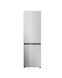 Candy Refrigerator | CNCQ2T518EX | Energy efficiency class E | Free standing | Combi | Height 182.5 cm | No Frost system | Fridge net capacity 197 L | Freezer net capacity 82 L | 38 dB | Stainless Steel