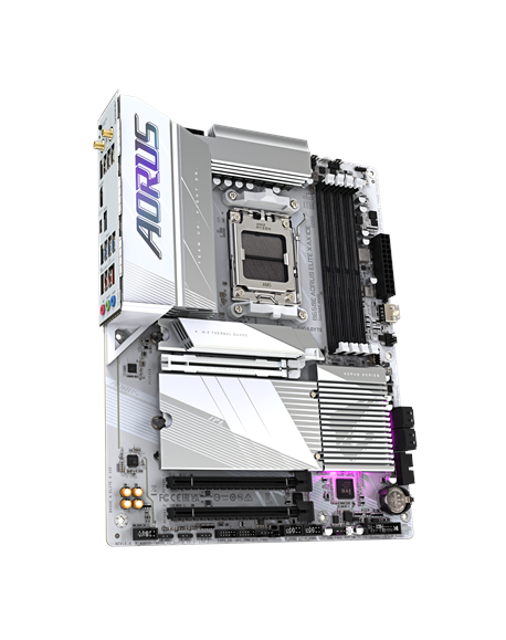 Gigabyte B650E A ELITE X ICE | Processor family AMD | Processor socket AM5 | DDR5 | Supported hard disk drive interfaces SATA, M