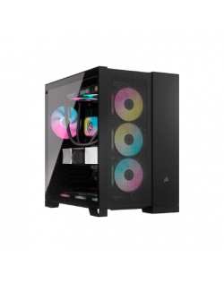 Corsair 66500D AIRFLOW Mid-Tower Dual Chamber PC Case, Black