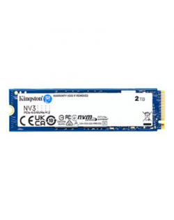 Kingston SSD | NV3 | 2000 GB | SSD form factor M.2 2280 | Solid-state drive interface PCIe NVMe Gen 4.0 (x4) | Read speed 6000 M