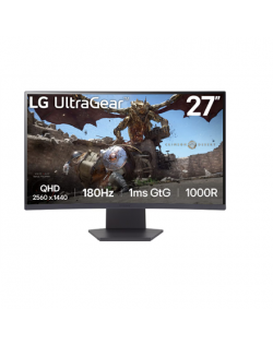 LG 27GS60QC-B | 27 " | VA | QHD | 16:9 | 180 Hz | 1 ms | 2560 x 1440 pixels | 300 cd/m² | HDMI ports quantity 2