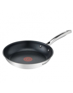 Tefal G7320734 Duetto+ Pan, 30 cm, Stainless steel, Suitable for induction