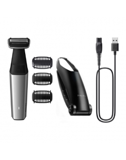 Philips | Hair clipper for body | BG5021/15 | Cordless | Wet & Dry | Number of length steps 3 | Silver/Black