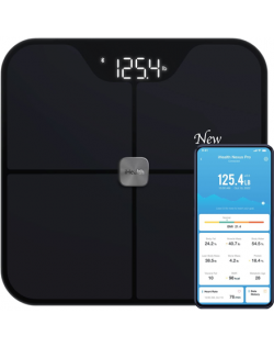 iHealth | Wireless Body Composition Scale | Nexus Pro | Maximum weight (capacity) 181 kg | Body Mass Index (BMI) measuring | Bla