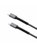 Fixed | Armor Cable USB-C/USB-C, 2 m, 240W | FIXDA-CC2-GR