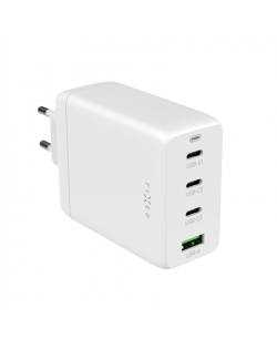 Fixed GaN 3xUSB-C/USB Travel Charger 100W | FIXCG100-3CU-WH