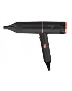 Adler Hair Dryer | AD 2278 | 1400 W | Number of temperature settings 2 | Ionic function | Black