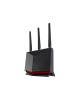 Asus Wireless Wifi 7 Dual Band Gigabit Router | RT-BE86U | 802.11be | 6800 Mbit/s | Ethernet LAN (RJ-45) ports 5 | Mesh Support 