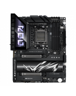 Asus ROG CROSSHAIR X870E HERO | Processor family AMD | Processor socket AM5 | DDR5 | Supported hard disk drive interfaces SATA, 