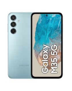 Samsung Galaxy | M35 (M356) | Light Blue | 6.6 " | Super AMOLED | 1080 x 2340 pixels | Exynos | Internal RAM 6 GB | 128 GB | Dua