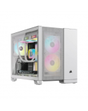 Corsair 2500D AIRFLOW Mid-Tower Dual Chamber PC Case, White | Corsair