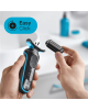 Braun | Shaver | 51-M1000S | Operating time (max) 50 min | Wet & Dry | Lithium Ion | Black/Blue