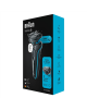 Braun | Shaver | 51-M1000S | Operating time (max) 50 min | Wet & Dry | Lithium Ion | Black/Blue