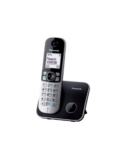 Panasonic Cordless phone | KX-TG6811PDB | Built-in display | Black