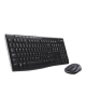 Logitech MK270 | Keyboard and Mouse Set | Wireless | US | Black