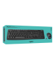 Logitech MK270 | Keyboard and Mouse Set | Wireless | US | Black