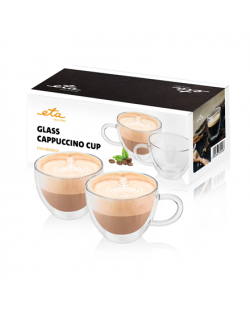 ETA | Cappuccino glasses | ETA518092010 | For coffee | 2 pc(s) | Dishwasher proof