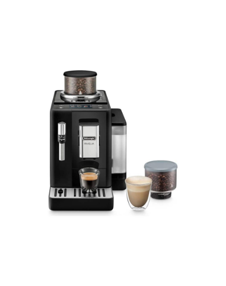 Delonghi EXAM 440.35.B RIVELIA Coffee Machine, Black | Delonghi