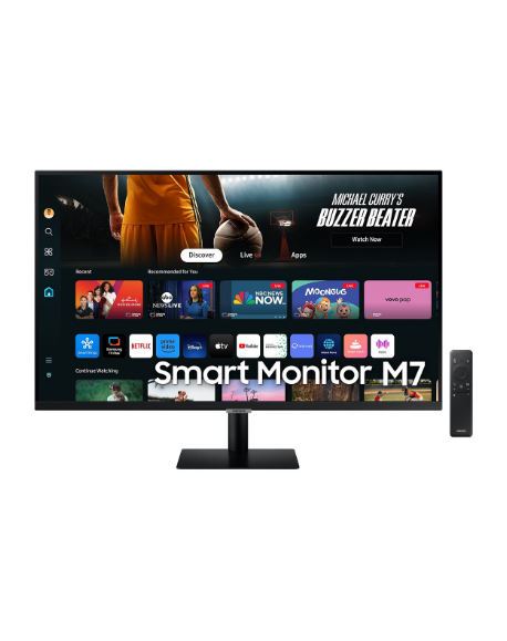 Samsung LS32DM702UUXDU | 32 " | VA | 16:9 | 60 Hz | 4 ms | 3840 x 2160 pixels | 300 cd/m² | HDMI ports quantity 2 | Black