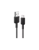 Anker 322 Nylon Cable, Black | A81H6G11 | USB-A to USB-C