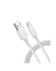 Anker 322 Nylon Cable, White | A81H6G21 | USB-A to USB-C