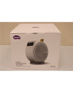 SALE OUT. BenQ GV31 Full HD Projector 1920x1080 300 Lm/ 16:9, White | Benq | DAMAGED PACKAGING