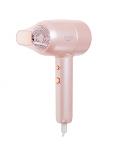 Adler Hair Dryer | AD 2279p | 1800 W | Number of temperature settings 2 | Ionic function | Pink