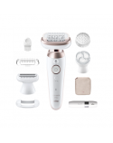 Braun Epilator | SES9-360 Silk épil 9 Flex 3D | Operating time (max) 50 min | Number of power levels 1 | Wet & Dry | White/Rose