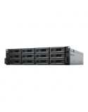 Synology 12-bay capacity expansion units 12x3.5" Hot-Swap | RX1223RP | 2 | 100V to 240V AC | Black