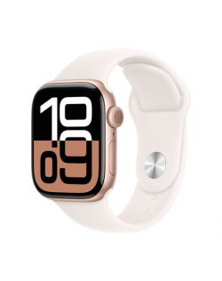 Apple Watch Series 10 | Smart watch | GPS (satellite) | Always-On Retina | Waterproof | Rose Gold