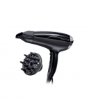 Remington Hair Dryer | D5215 Pro-Air Shine | 2300 W | Number of temperature settings 3 | Ionic function | Diffuser nozzle | Black